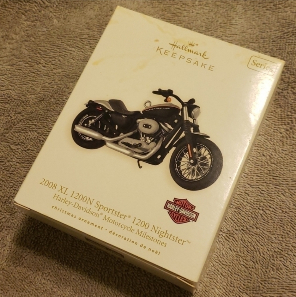 Harley Davidson Christmas Tree Ornament Holiday Decor Collectible New In Box